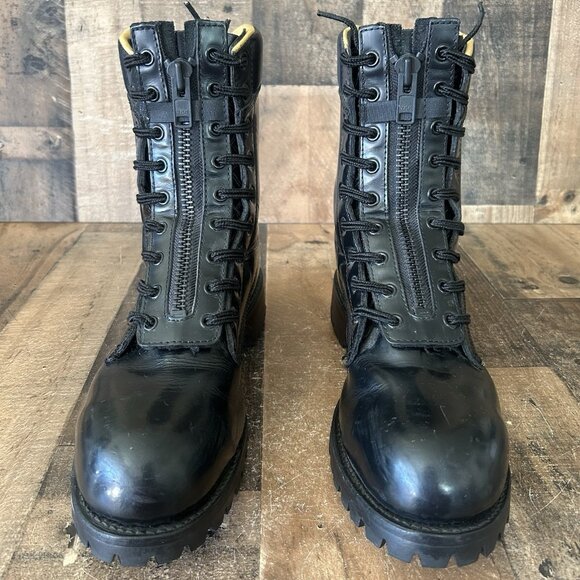 Chippewa 27422 Steel Toe Fire Fighter Lace Up Work Boots Mens 10.5 EE - Picture 2 of 12